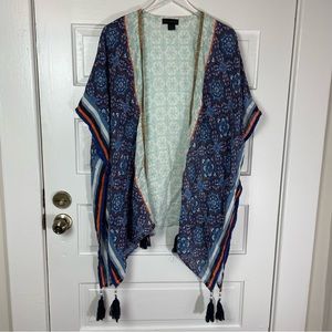 Steve Madden Open front Poncho/Kimono/Shaw/Cardigan